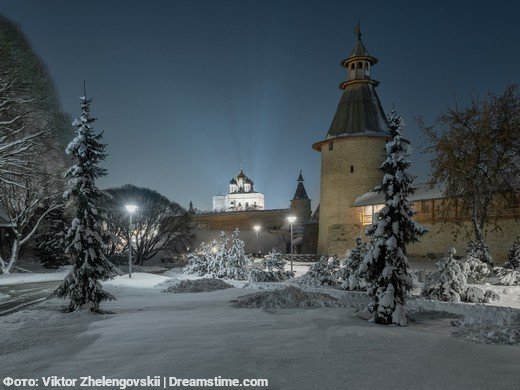 Встреча Нового года в старинном Пскове (5 дней, автобус)